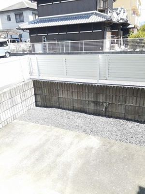 【庭】 | メゾン・プラティーク | お庭の付いた物件です