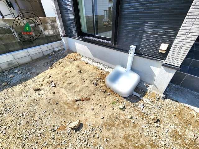 福岡市東区奈多1丁目第2-6棟（1号棟）の庭|お庭で自由な時間を過ごせます。