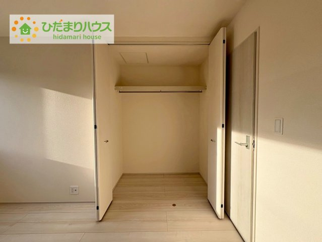 ひたちなか堀口第4　新築戸建　1号棟の収納|洋室B　収納
