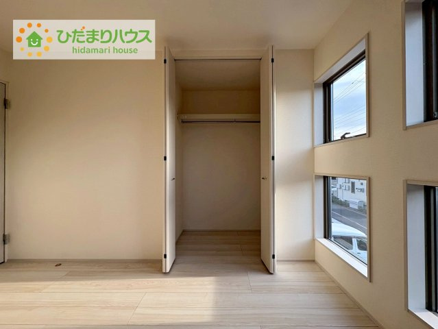 ひたちなか堀口第4　新築戸建　1号棟の収納|洋室C　収納