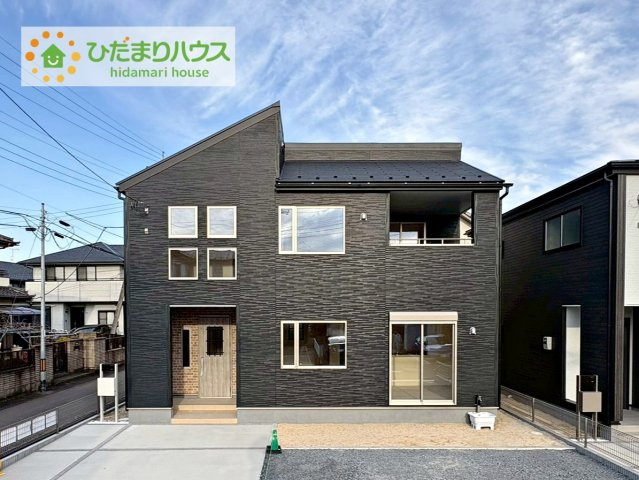 ひたちなか堀口第4　新築戸建　1号棟の外観|是非一度、ご家族そろってご内覧ください♪