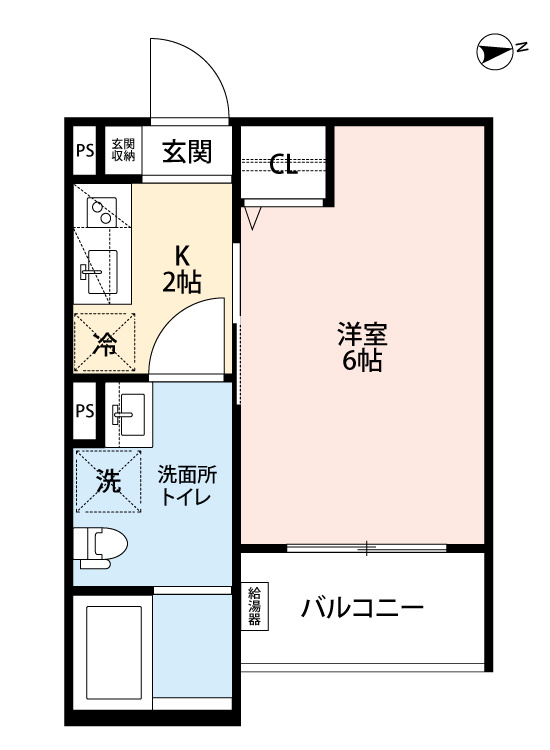 CRASTINE住吉大社の間取り