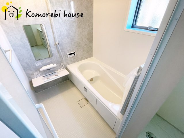 鴻巣市東　第4　新築一戸建て　リーブルガーデン　01の浴室|落ち着いた空間のお風呂です