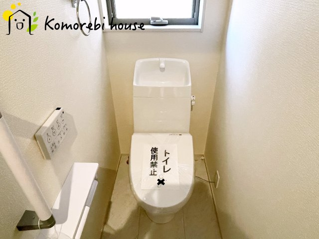 鴻巣市東　第4　新築一戸建て　リーブルガーデン　01のトイレ|清潔感のあるトイレです