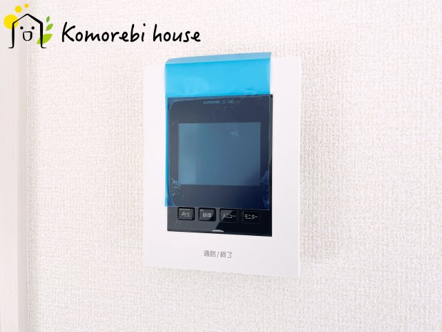 鴻巣市東　第4　新築一戸建て　リーブルガーデン　01の防犯設備|モニター付インターホンです