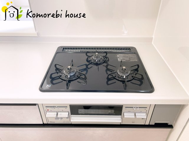 鴻巣市東　第4　新築一戸建て　リーブルガーデン　01のキッチン|コンパクトなキッチンで掃除もラクラク