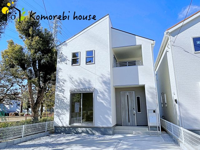 鴻巣市東　第4　新築一戸建て　リーブルガーデン　01の外観|おしゃれな外観です