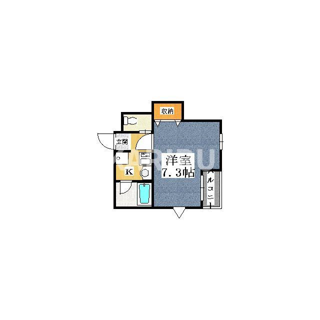 ナニワランド上本町の間取り