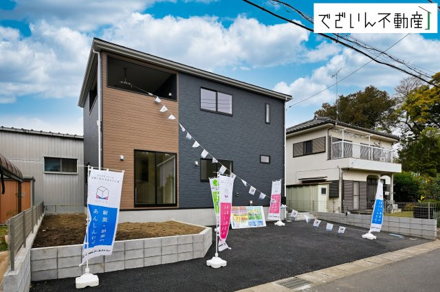 【外観】 | Cradle garden久喜市菖蒲町下栢間第2　新築住宅 | 現地(2025年11月撮影)