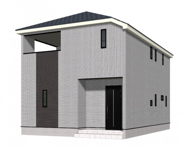 宮沖　新築建売1号棟の外観|07/25 09:43