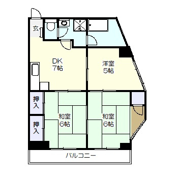 第2三和ビルの間取り