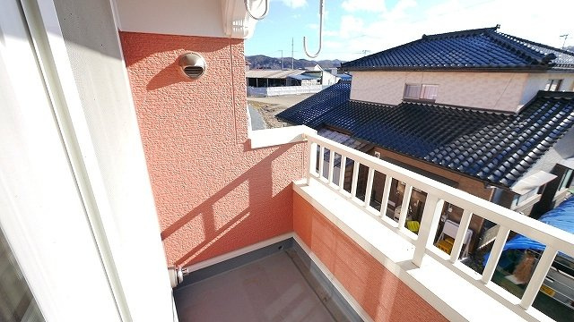 メゾン双鶴Ｄのバルコニー