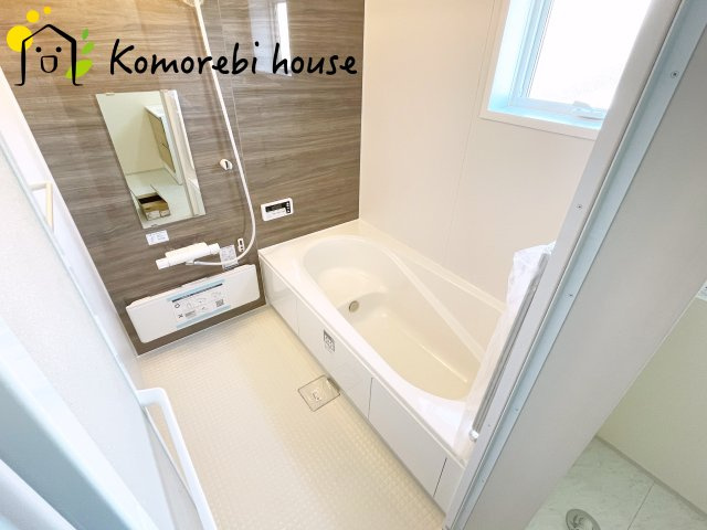 鴻巣市東　第4　新築一戸建て　リーブルガーデン　02の浴室|26.1.30　撮影済み