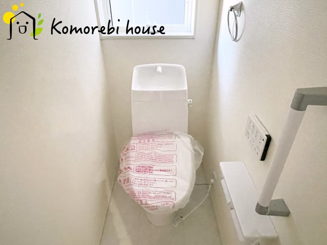 鴻巣市東　第4　新築一戸建て　リーブルガーデン　02のトイレ|26.1.30　撮影済み