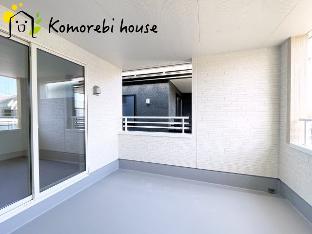 鴻巣市東　第4　新築一戸建て　リーブルガーデン　02のバルコニー|26.1.30　撮影済み