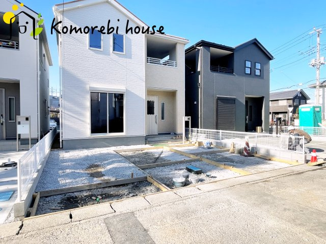 鴻巣市東　第4　新築一戸建て　リーブルガーデン　02の駐車場|26.1.30　撮影済み