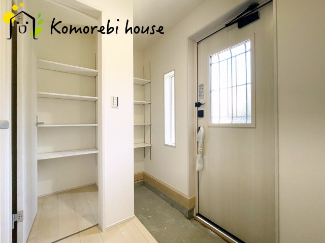 鴻巣市東　第4　新築一戸建て　リーブルガーデン　02の玄関|26.1.30　撮影済み