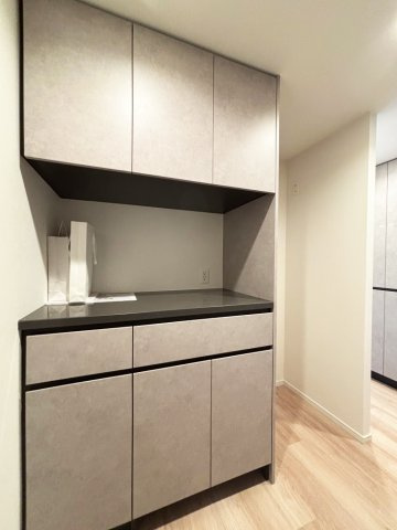 【キッチン】 | 晴海フラッグパークヴィレッジT棟 | カップボード