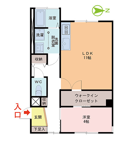 ユーミーマンションの間取り