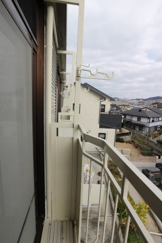 瑞が丘ビラのバルコニー