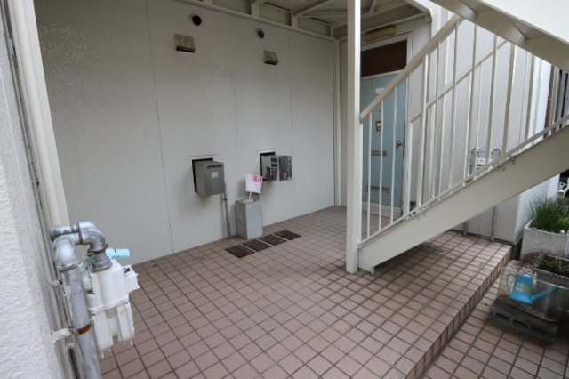 瑞が丘ビラのエントランス