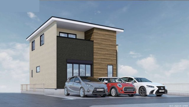 KEIAI GRACE 所沢市上安松１０期　全１棟の外観パース