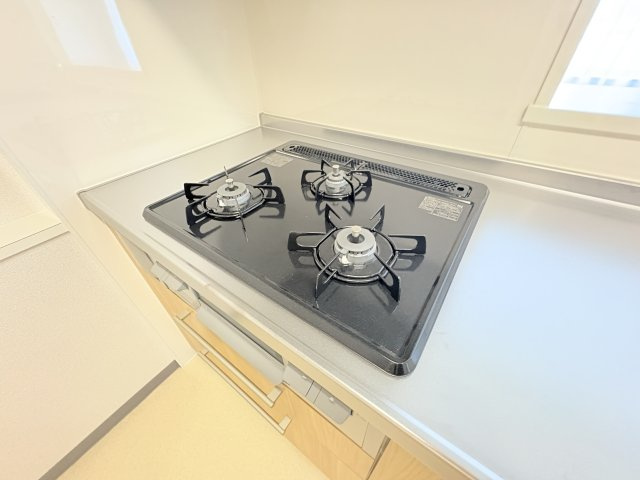 セントラルヒルズJ棟の設備|コンロ※未使用です