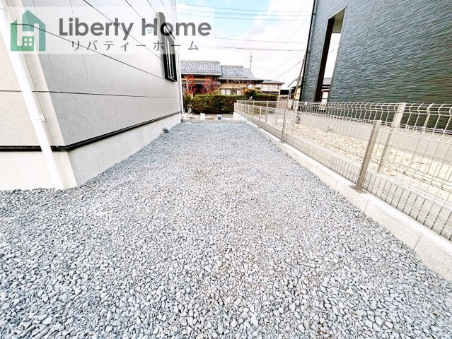 水戸市平須町1期　新築戸建の庭