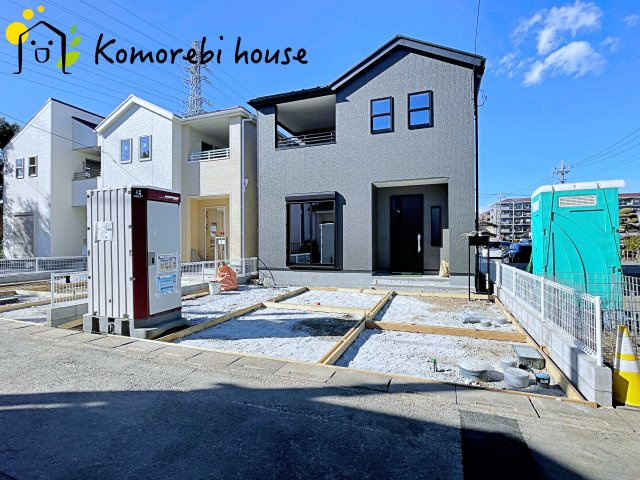 鴻巣市東　第4　新築一戸建て　リーブルガーデン　03の駐車場|26.1.23撮影済み