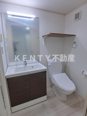 【洗面所】 | ハーミットクラブハウスピュアプレズン | 独立洗面台が標準装備！