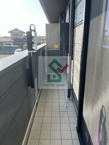 ピットイン大泉学園のバルコニー