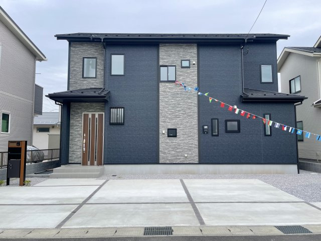【新築戸建】前橋市後家町の外観|内覧の際は「027-386-8693」もしくはスーモからご気軽にお問い合わせください♪