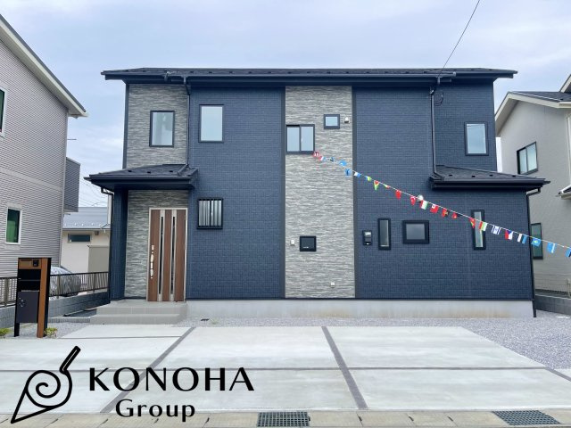 【新築戸建】前橋市後家町の外観|内覧の際は「027-386-8693」もしくはスーモからご気軽にお問い合わせください♪