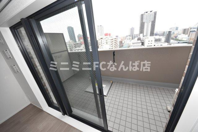 リーガル西長堀Ⅱのバルコニー