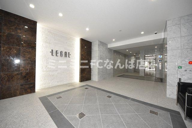 リーガル西長堀Ⅱのエントランス