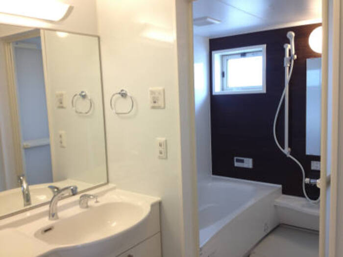 プレセア ガーデンの浴室