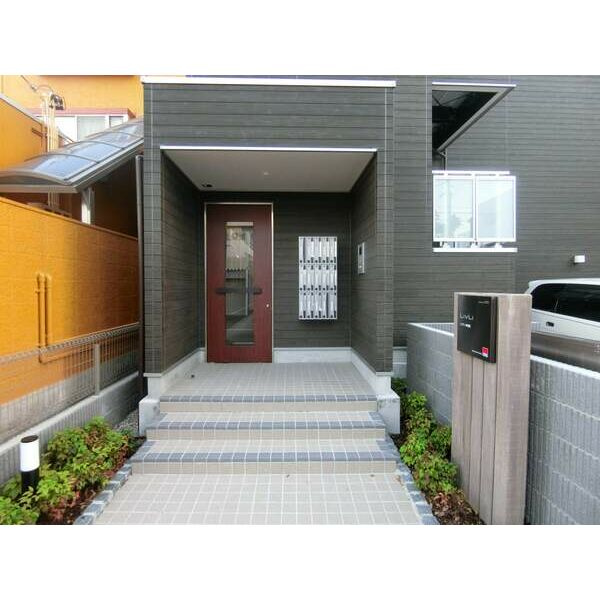 リブリ・砂田橋　名古屋市賃貸　仲介手数料無料のエントランス