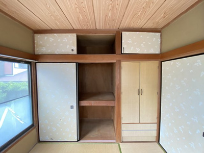 【収納】 | 清川中古戸建 | 和室4.5帖収納