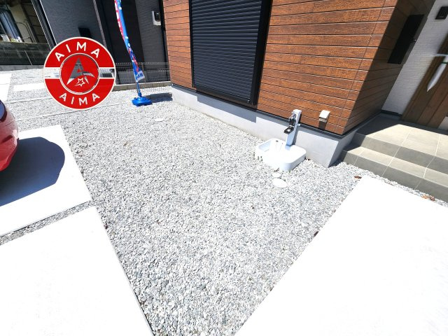 福岡市東区奈多1丁目第2-6棟（2号棟）の庭|お庭で自由な時間を過ごせます。