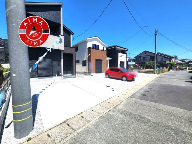 福岡市東区奈多1丁目第2-6棟（2号棟）の前面道路含む現地写真|見学の時間などお気軽にお問い合わせ下さい。