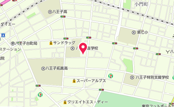 祝：成約済み　八王子市　台町　新築戸建て　１０期の地図|～仲介手数料無料☆八王子ひなた不動産～　八王子市台町　新築戸建て