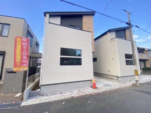 『八王子市新築戸建て』八王子市台町3-19-2【仲介手数料無料】　１０期の前面道路含む現地写真|～仲介手数料無料☆八王子ひなた不動産～　八王子市台町　新築戸建て