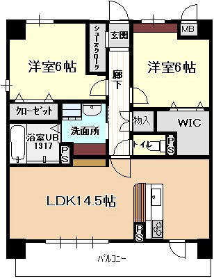 アルバグランデの間取り
