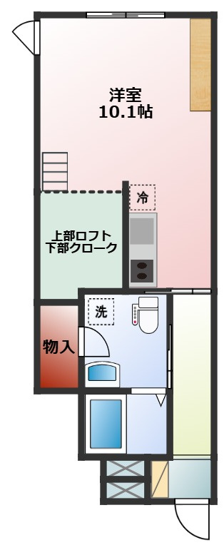 コンフォート　ワンの間取り