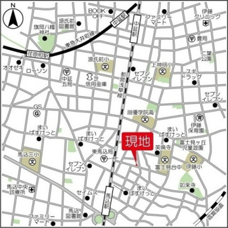 【地図】 | グローリオシェルト馬込 | グローリオシェルト馬込