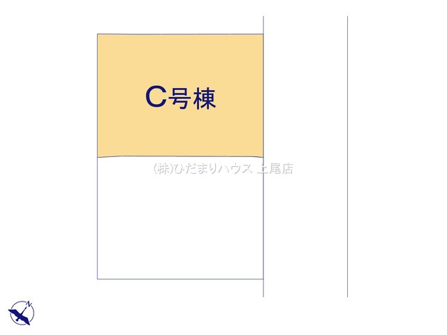 上尾市原新町　新築戸建　Cの区画図