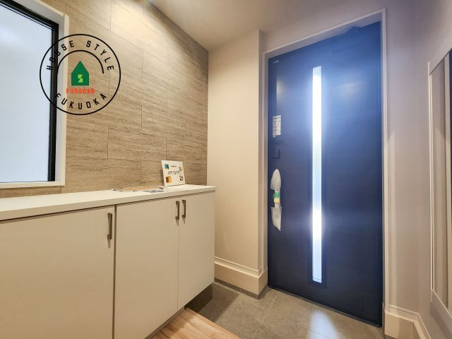 大野城市中央１丁目第1-3棟（1号棟）の防犯設備|二重ロックでしっかり防犯対策ができます。