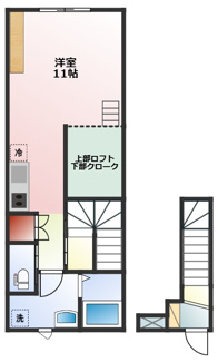 【間取り】 | コンフォート　ワン