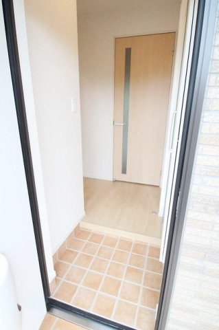 グランディール城南Ｂの玄関