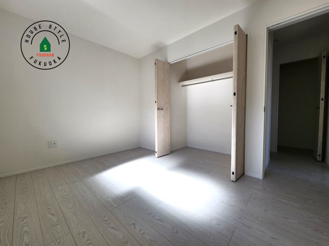 福岡市東区奈多1丁目第2-6棟（3号棟）の洋室|落ち着いた色調の洋室です。